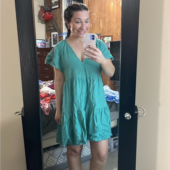 NWT universal threads green dress - Picture 1 of 5